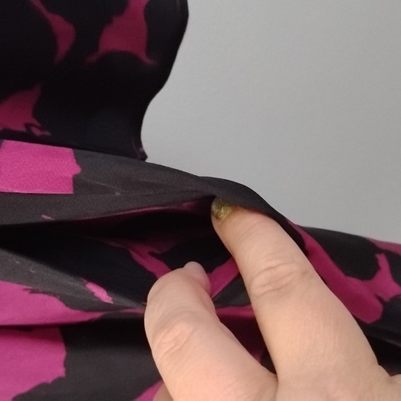 Derek Lam 10 Crosby  Abstract Dress Size 12 100%Silk - Picture 16 of 16